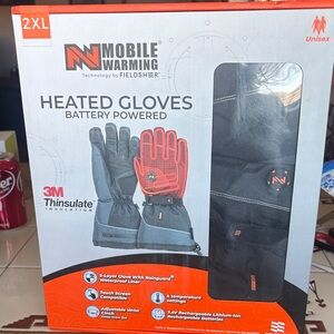 3M Thinsulate Heated Gloves with Multi-Color Design Fieldsheer battery powered